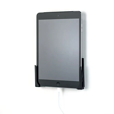 Immagine di Dockem Koala Supporto da Parete 2.0: Universale, Che Non fa Danni, per Smartphone, Tablet, eReader, iPad 1, 2, 3, 4, Air, Mini, PRO, Samsung Galaxy Tab/Note, Microsoft Surface (Nero)