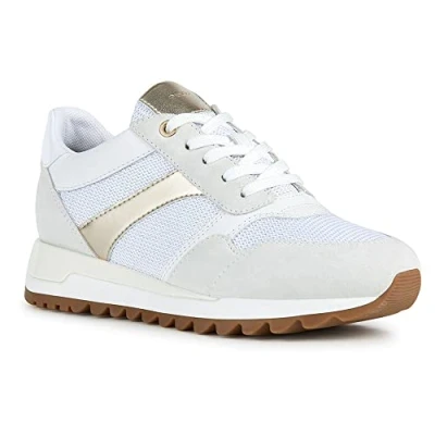 Immagine di Geox D Tabelya, Scarpe da Ginnastica, Dirty White, 41 EU