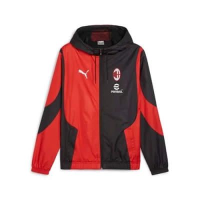 Immagine di PUMA Giacca Pre Partita AC Milan XS Black for all Time Red