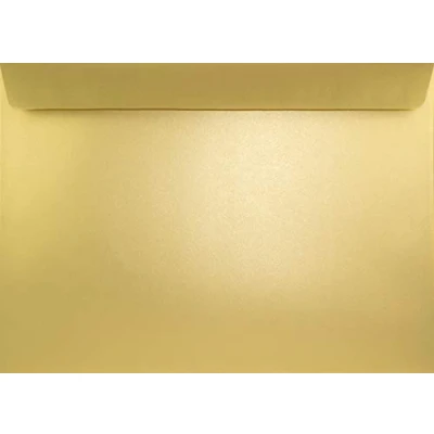 Immagine di Netuno 10 buste per lettere grandi perlescenti oro perlato formato C4 229 x 324 mm 125g Sirio Pearl Aurum lettera perlate A4 partecipazioni compleanno matrimonio inviti battesimo