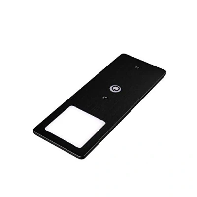 Immagine di kalb faretto LED da incasso nero 5 W molto piatto cucina con funzione touch dimmer incasso, a scelta: set 1 bianco caldo