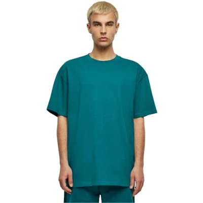 Immagine di Build Your Brand BY102 Heavy Oversize Tee, T Shirt Uomo, Verde (RetroGreen), L