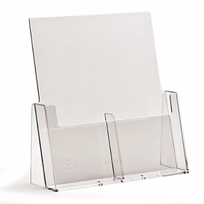 Immagine di Taymar 2C112 DL Dispenser per volantini con 2 tasche laterali