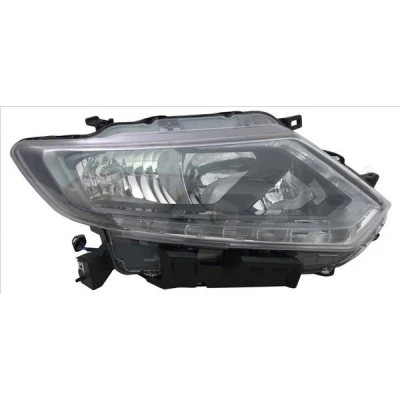 Immagine di TYC 20 14816 06 2 Fari Sx H11, H9, LED con luce guida diurna per veicolo circolazione Dx LED, motore elettrico NISSAN: X Trail