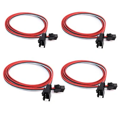 Immagine di 4 pezzi 1 m 3 Pin JST SM maschio femmina connettore LED cavo per WS2812B WS2811 SK6812 Symphony luci con connettori 3P fibbia senza saldatura