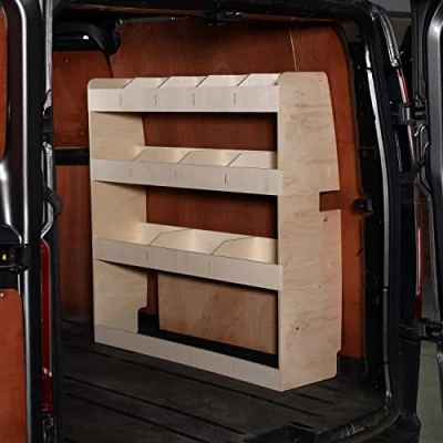 Immagine di VANIFY Scaffali per Furgone Ford Transit Custom L2 2012+ Estantería trasera para El lado del pasajero