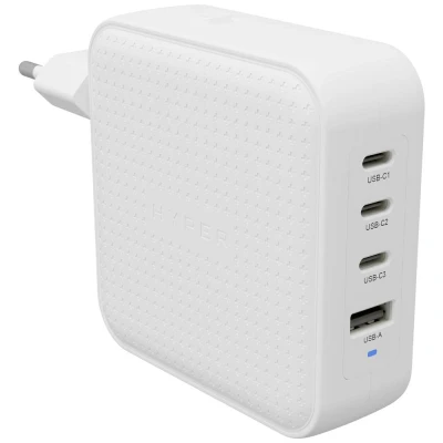 Immagine di HYPER HyperJuice® 100W USB C Alimentatore per notebook 100 W Ambiente interno C®, 3.2 Gen 1 (USB 3.0) GaN, con adattatore Europeo, UK,