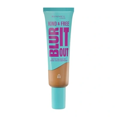 Immagine di Rimmel London Kind &amp; Free BLUR IT OUT Fondotinta Opacizzante, 503, Mocha, Controllo effetto lucido per tutto il giorno, Make up dal finish matte leggero, 30 ml