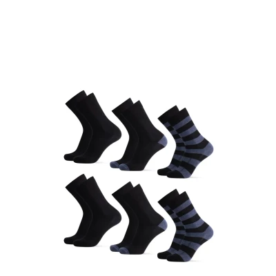 Immagine di Danish Endurance 6 PACK Classic Calze, Uomo, Taglia: 43 47, Blue