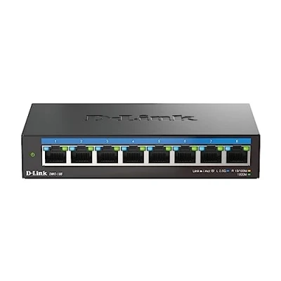 Immagine di D Link DMS 108/E Switch ethernet 8 Porte