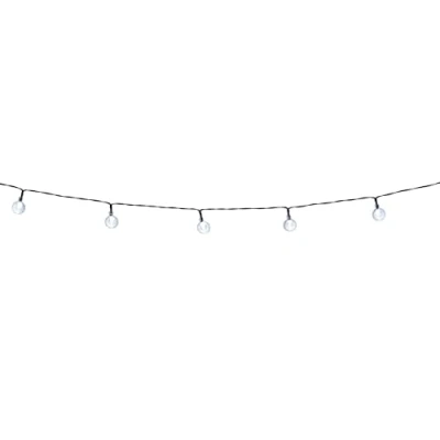 Immagine di GRUNDIG Solar Power Light String 15 m 100 catene luminose con pannello solare Luce bianca calda 8 modalità Nero