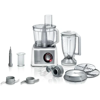 Immagine di Bosch Haushalt MC812S814 Robot da cucina 1250 W Argento, Bianco
