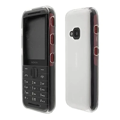 Immagine di caseroxx TPU Custodia per Nokia 5310 (2020), Guaina (TPU in bianco transparente)