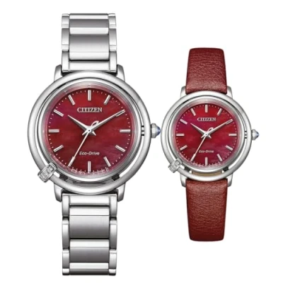 Immagine di Citizen Orologio Analogico al Quarzo Giapponese Donna con Cinturino in Acciaio Inossidabile EM1092 64D