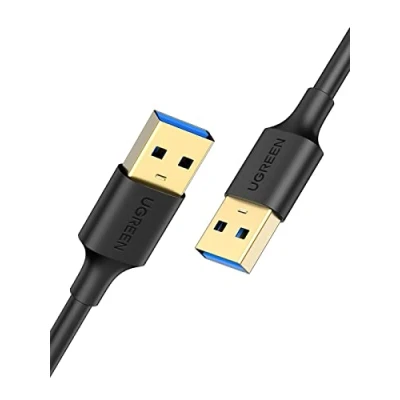 Immagine di UGREEN Cavo USB 3.0 Maschio A Maschio, 5Gbps, Tipo per Hub USB, Disco Rigido, Computer, Box TV, HDD, Computer portatile, Rigido Esterno 3M