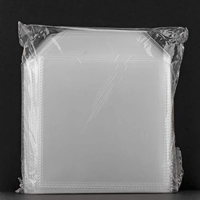 Immagine di DRAGRONTRADING® Bustine in plastica per CD con linguetta 120 micron Alta qualità Disponibili tutte le quantità (200)