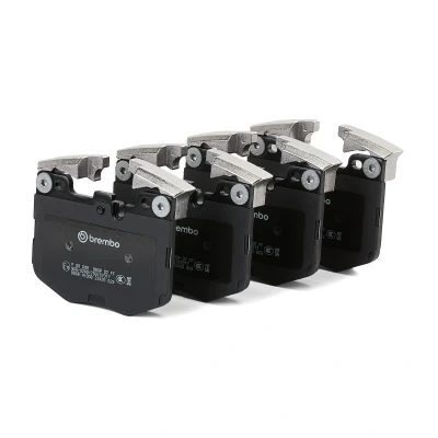 Immagine di BREMBO P 06 099 Kit pastiglie freno Predisposto per contatto segnalazione usura con lamierino anticigolío senza accessori, contrappesi BMW: X4
