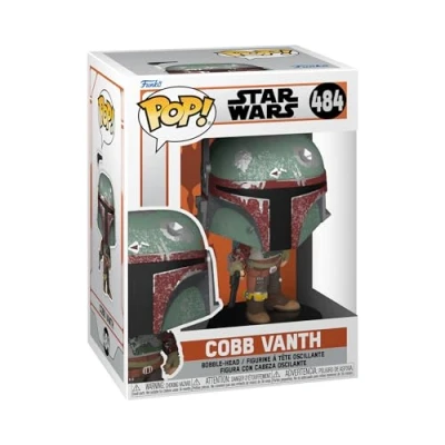 Immagine di Funko Pop! Star Wars: The Mandalorian Marshal With Chase 1/6 Odds For Rare Variant Figura in Vinile da Collezione Idea Regalo Merchandising Ufficiale Giocattoli per Bambini e Adulti