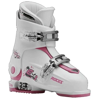 Immagine di Roces Idea, Scarponi da Sci Unisex Bambini, Bianco/Deep Rosa, MP 19.0 22.0
