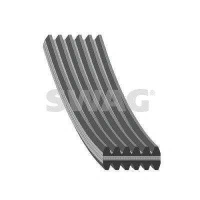 Immagine di SWAG 55 93 4462 Cinghia Poly V 1841 6 VOLVO: S60 I, V70 2, XC70 I Cross Country