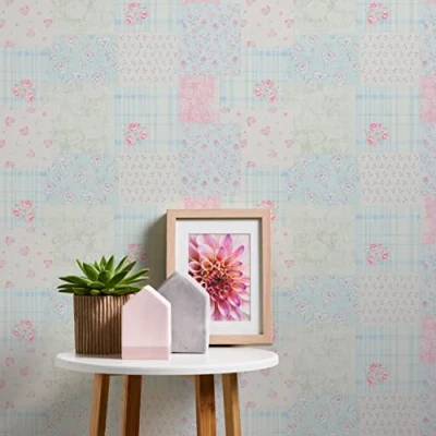 Immagine di A.S. Création Maison Charme 390661 Carta da parati in tessuto non patchwork, 10,05 m x 0,53 m, made Germany