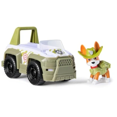 Immagine di Paw Patrol, Veicolo Jungle Cruiser di Tracker, e Personaggio Giochi per Bambini Bambine dai 3 Anni in su