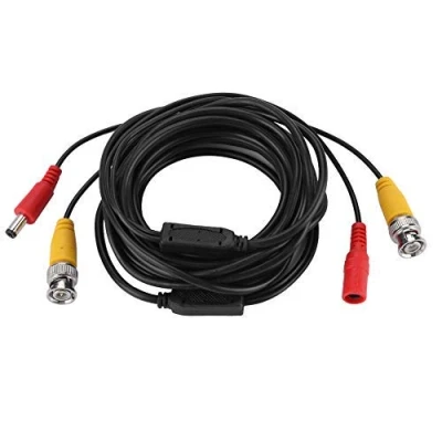 Immagine di cavo di alimentazione video bnc per sorveglianza CCTV monitoraggio telecamera DVR, telecamere connettore DC da 2,1 mm (5 M, 10 15 20 M)(10M)