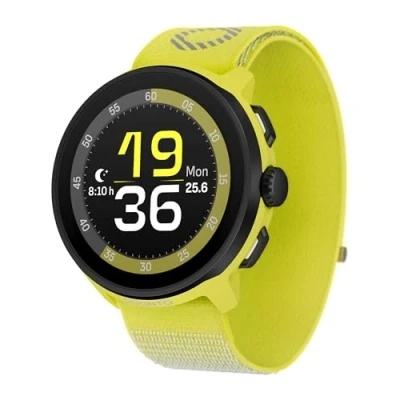 Immagine di SUUNTO RUN Orologio Sportivo da Corsa, 1,32&quot; AMOLED Touchscreen, Tracker Attività, Smartwatch per Running, GPS Dual Band, Monitoraggio della Frequenza Cardiaca/Sonno, 12 Giorni di Autonomia, Musica