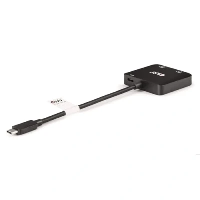 Immagine di club3D USB C® / HDMI Adattatore Spina C®, Presa A 15 cm Nero CSV 1558 Cavo