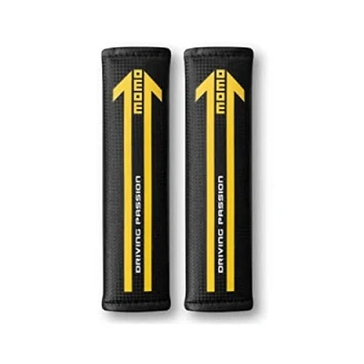 Immagine di Momo CARBON SHPE4CB Cuscino per cintura di sicurezza nero Carbonio impregnato