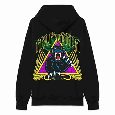 Immagine di PROPAGANDA Hoodie Black Panther (as6, Alpha, s, Regular, S)