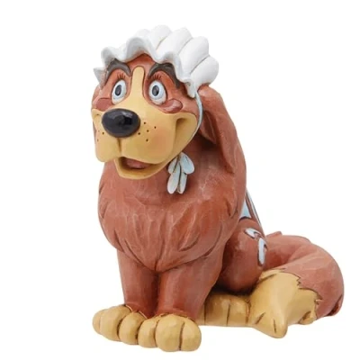 Immagine di Enesco Disney Traditions by Jim Shore Statuetta in miniatura di Peter Pan Nana, 8,9 cm, multicolore
