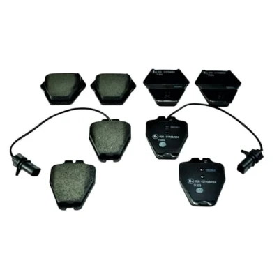 Immagine di HELLA 8DB 355 009 031 Kit pastiglie freno con segnalatore usura integrato AUDI: A6 C5 Avant, A4 B5 Sedan, Avant