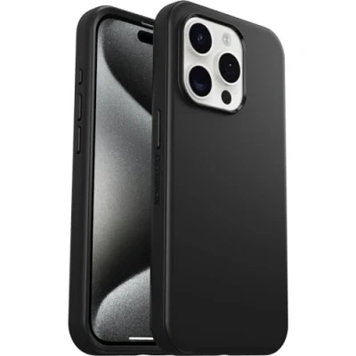 Immagine di Otterbox Symmetry MagSafe PC Back Cover Nero Apple iPhone 15 Pro