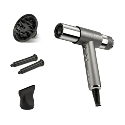 Immagine di G3 Ferrari G30061 Monna Lisa Asciugacapelli Brushless Professionale, Motore BLDC, 2000 W, 3 Velocità, Funzione Ionic Oxy active, 110.000 RPM, Diffusore, Concentratore e 2 Coni Wave Design