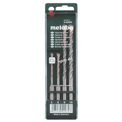 Immagine di Metabo 630580000 Punta per calcestruzzo 4 parti 5 mm, 6 8 10 mm pz.
