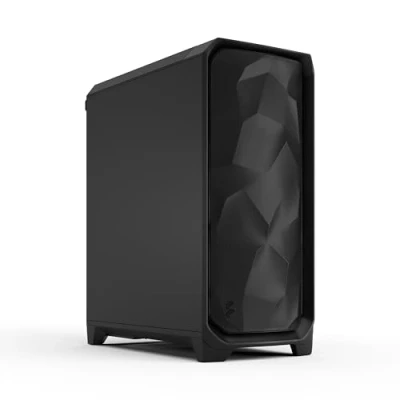 Immagine di Fractal Design Meshify 3 Black Solid High Airflow PC Gaming Case Mesh Front Panel Three Momentum 14 Fans Included Clean Interior