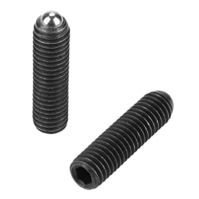 Immagine di 10pcs M8 Filetto a vite Esagono incassato Sfera molla in acciaio inossidabile con Set di pistoni pressione (M8*30)