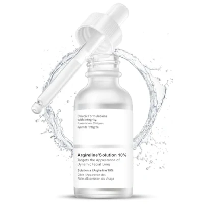 Immagine di Argireline Solution 10%, siero ialuronico Argireline, anti rughe, idratante viso