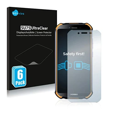 Immagine di savvies (6 Pezzi Pellicola Protettiva per Doogee S40 Protezione Schermo Trasparente