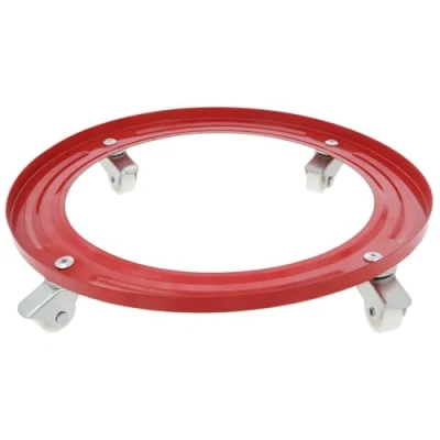 Immagine di Amig Supporto per bombole di butano Piattaforma trasporto in acciaio Diametro: Ø31 cm con 4 ruote piroettanti Carico massimo: 30 kg