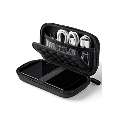 Immagine di UGREEN Custodia Rigida per Hard Disk Esterno 2.5&#039;&#039; Impermeabile, Protettiva Antiurto Accessori Elettronici, Compatibile con SSD HDD, Cavi, Schede SD, Chiavetta USB, Power Bank