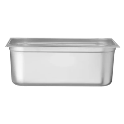 Immagine di HENDI Contenitore Gastronorm, GN 1/1, resistenza termica 40 C a 300 C, compatibile con i forni convezione, frigoriferi, bagno María, chafing dishes, 28L, 530x325x(H) 200mm, acciaio inox
