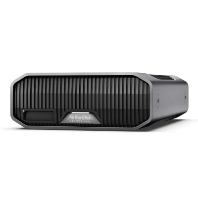 Immagine di SanDisk Professional 24 TB G DRIVE Project, con slot PRO BLADE SSD Mag, Thunderbolt 3, USB (10 Gbps), disco rigido classe Enterprise 7200 RPM, velocità di lettura fino a 250 MB/s