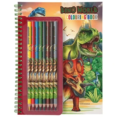 Immagine di LIBRO DE COLOREAR C/LAMINA DINO WOR