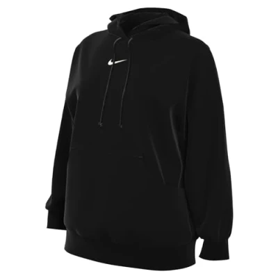 Immagine di Nike Sportswear Phoenix Hoodie Felpa, Donna, Taglia: L Tall, Black