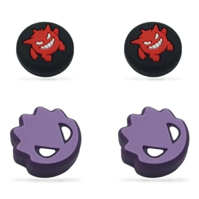 Immagine di MatoSan® 4 Tappi Joystick compatibili Con Nintendo Switch Grip Joy Thumbstick Lite OLED Accessori Thumb Grips per Pollice Steam Deck Protezione