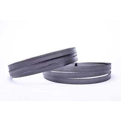 Immagine di Encut Set di 2 lame per sega a nastro ad alte prestazioni, 1640 x 13 0,65 mm, 10 14 denti bimetalliche M42 seghe sega, esempio Güde MBS 115