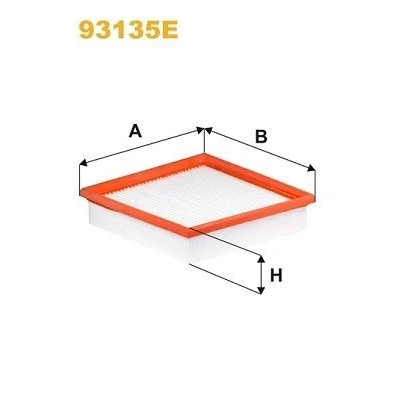 Immagine di WIX FILTERS 93135E Filtro abitacolo particellare 210 47