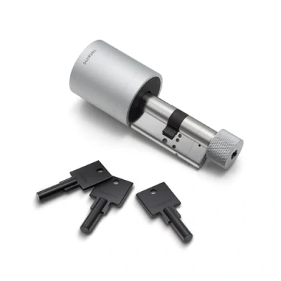 Immagine di Netatmo Doorlock Serratura e Chiavi Intelligenti Netatmo, accesso sicuro via smartphone o chiave NFC, Condivisione con gli ospiti, Bluetooth BLE crittografato, NDL EC